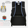AQZPTV Insulated Cooler Lunch Backpack Leakproof Lightweight Anti-theft - Black