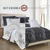 Elegant Comfort Reversible 10-Piece Comforter Set Marble, 10pc Marble, Queen New