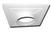ABC Industries Ceiling Panel Kit 12" Diameter B0CZ7G3VQD - White New