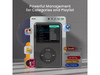 MP3 Player with Bluetooth 128GB Portable Music Digital Players Supports Playlist