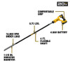 DEWALT 20V MAX* CONCRETE VIBRATOR, PENCIL (DCE531M1) - MULTI,YELLOW
