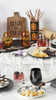 ONEIDA ONEIDA SKULL MIRROR CHEESE KNIFE SET 3.5 IN SILVER WITH BLACK HANDLE