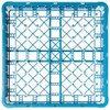CARLISLE RTP14 OPTICLEAN ALL-PURPOSE BLUE TALL PEG PLATE/TRAY RACK - BLUE