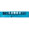 CARLISLE RTP14 OPTICLEAN ALL-PURPOSE BLUE TALL PEG PLATE/TRAY RACK - BLUE