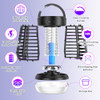 FALALA UPGRADED ELECTRIC FLY ZAPPER,3 IN 1 BUG ZAPPER J10 - BLACK