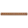 Calissa Offshore Tackle 36" Boat Deck Foam Fishing Ruler 3M Adhesive (Red Oak)