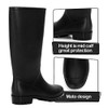 WFL Womens Knee High Rain Boots Size 10 US Women - Black