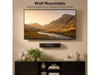 Saiyin 11.7-inch Sound Bar, Small Size & Big Power, Powered by AC Adapter |