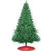 B0CL43QRLC 7Ft Artificial Holiday Christmas Tree 1000 Branch Tips, Metal Hinges