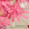 Best Choice Products Artificial Christmas Tree, 4.5ft Premium Unlit - Pink New