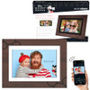 Disney Classic Mickey Mouse Photoshare 10” WiFi Digital Photo Frame - Espresso
