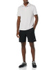 Amazon Essentials Men's Tech Stretch Short Sleeve Polo Shirt Pale Lilac L