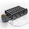 SOMBAO Complete Mining Rig Ethereum BTC RVN 8GPUs Run Ethash OpenFrame - Black New