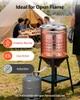 VEVOR Stainless Steel Stockpot, 42 Quart Large Cooking Pots, Cookware; Silver