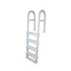Vinyl Works of Canada Above Ground Pool Deck Ladder Gray SLD-G New