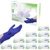 Powder CUVUR Free Nitrile Gloves Medical Examinations 900 Count - Blue
