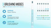 PURSONIC WHITENING USB RECHARGEABLE SONIC TOOTHBRUSH-12 BRUSH HEADS!- 38,000