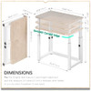 4NM No Tool Assembly 36" Small Desk, Folding Portable Slidingã€ŽB088NDXVPFã€‘ New