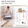4NM No Tool Assembly 36" Small Desk, Folding Portable Slidingã€ŽB088NDXVPFã€‘ New