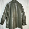 LEVI'S WOMEN'S FAUX LEATHER RELAXED VINTAGE LOOK BLAZER - SAGE - SIZE: L - SAGE New