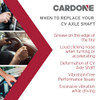 Cardone 66-3553 CV Drive Axle Drive Shaft Automotive
