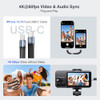 TTQ 4K 60FPS VLOG SELFIE MONITOR SCREEN MAGNETIC PHONE VLOG SELFIE - NAVY BLUE