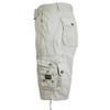 GALAXY BY HARVIC MENS CARGO SHORTS BELTED COTTON TWILL FLAT - SIZE: 30 - STONE New