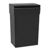 PayLessHere 13 Gallon Plastic Trash Can with Lid TC-P605 - Black