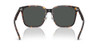 RAY-BAN RB2206D SQUARE SUNGLASSES - HAVANA/DARK GRAY