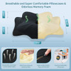 DONAMA Cervical Neck Should Pain Relief Cooling Contour Memory Foam Pillow