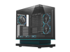 darkFlash FLOATRON F1 ATX Mid Tower Gaming PC Case, 270° Frameless Tempered