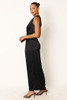 SL925168PTX PETAL & PUP WOMEN NADIA ONE SHOULDER MAXI DRESS BLACK SIZE 0 New