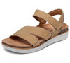 163252 Skechers Women LIFTED COMFORT Flatform Sandal, Chestnut, Size 8