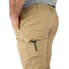 2020-2002-133 FIELD & STREAM MEN'S SFYK SHOOT FROM KNEE KHAKI 36X32 WIDE LEG New