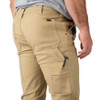 2020-2002-133 FIELD & STREAM MEN'S SFYK SHOOT FROM KNEE KHAKI 36X32 WIDE LEG New