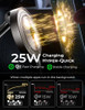 LISEN for Qi2.2 25W MagSafe Car Mount Charger,Magnetic Wireless Car Charger