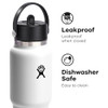 HYDRO FLASK TRAVEL WATER BOTTLE INSULATED STAINLESS STEEL 32 OZ WHITE New