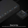 SABRENT 2-PORT USB TYPE-C KVM SWITCH WITH 60 WATT POWER DELIVERY OPTION - BLACK