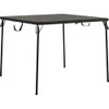 CoscoProducts COSCO XL 38.5" Fold-in-Half Card Table w/Handle Black