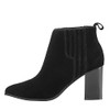 Amaravali Womens Ankle Boots, Casual Chelsea Booties AMFW216-BK-8-XHM - SIZE 9.5