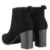 Amaravali Womens Ankle Boots, Casual Chelsea Booties AMFW216-BK-8-XHM - SIZE 9.5