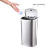 Amazon Basics 50 Liters / 13.2 Gallon Motion Sensor Trash with Liner -Stainless