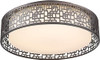VICNIE Flush Mount Lighting Fixtures 14inch 20W 1400 lumens LED Ceiling Lights