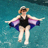 Big Joe Noodle Sling No Inflation Needed Pool Seat, Armrests 3ft - Fade Fuchsia