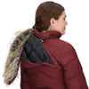 MARMOT Women's Montreaux Full Length Down Puffer Coat, Acai Berry, Large