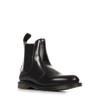 32217001 DR. MARTENS WOMEN'S FLORA CHELSEA BOOT BLACK SIZE 8 W