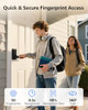 Philips Wi-Fi Smart Door Lock with Handle, Keyless Entry, Fingerprint