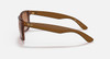 RAY-BAN JUSTIN CLASSIC SUNGLASSES, BROWN LENSES, 6594-13 50-16-145-2N