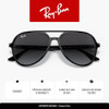 RAY-BAN AVIATOR SUNGLASSES FOR MEN FOR WOMEN 601/8G 57-16-145-3N BLACK/GRAY GRAD