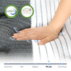 LECHEPUSSLEEP LECHEPUS 14INCH CAL KING MATTRESS PLUSH MEMORY FOAM - BLACK/GRAY New